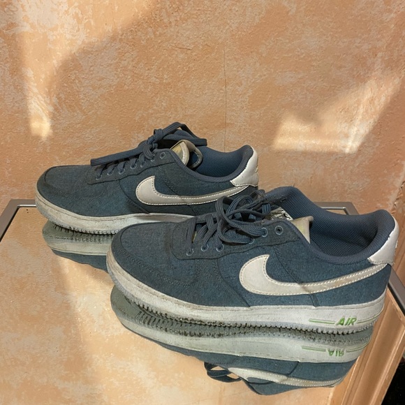 Nike Shoes Nike Air Force Low Recycled Canvas Ozone Blue